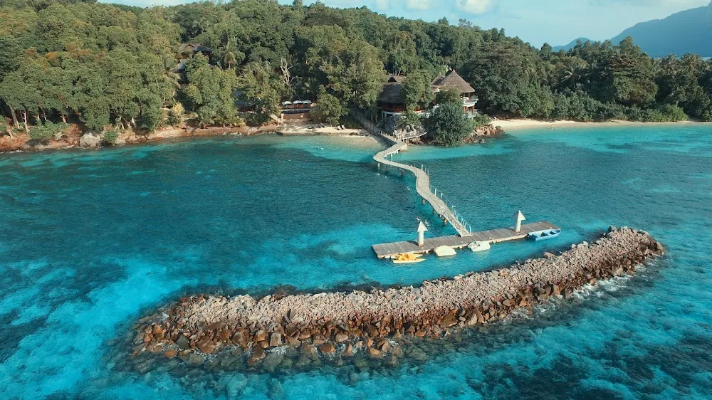 Cerf Island Resort, Sainte Annen meripuisto, kuva 1